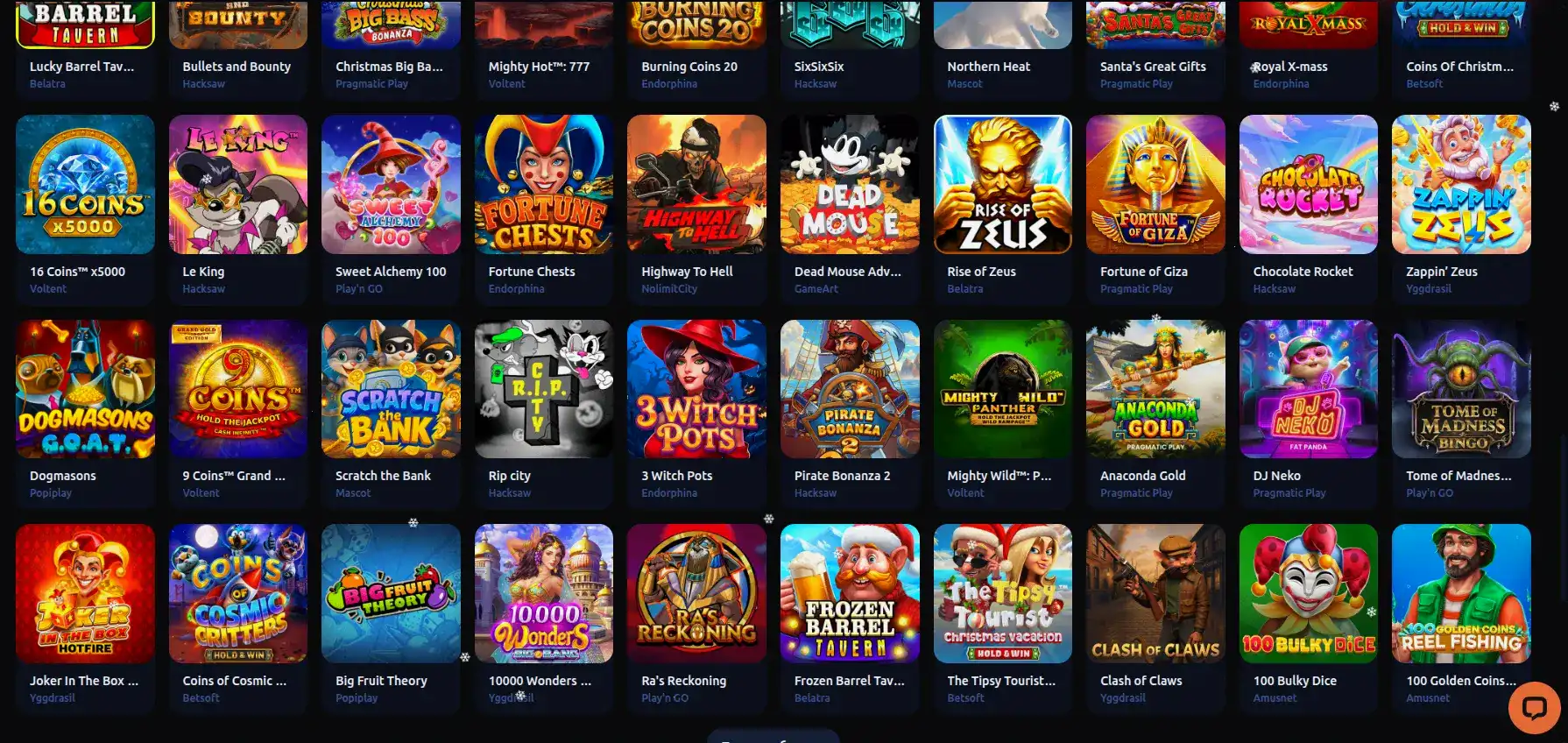 мобильная версия Ezcash casino зеркало